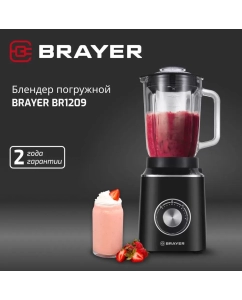 Купить Блендер Brayer BR1209 черный  в E-mobi