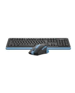 Купить Комплект клавиатура и мышь A4Tech Fstyler FGS1035Q Black/Blue  в E-mobi