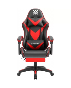 Купить Кресло игровое Defender Minion с подножкой, класс4, черное, красное  в E-mobi