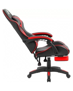 Купить Кресло игровое Defender Minion с подножкой, класс4, черное, красное  в E-mobi