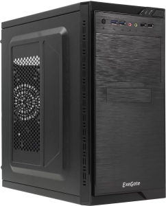 Купить Корпус для компьютера Exegate EX272744RUS QA-412U Black в E-mobi