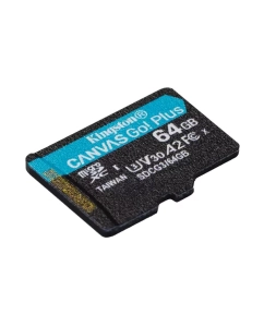 Купить Карта памяти microSD Kingston 64GB Canvas Go! Plus 170R (SDCG3/64GBSP)  в E-mobi
