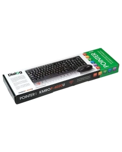 Купить Беспроводная клавиатура и мышь комплект usb Dialog KMROP-4020U  в E-mobi