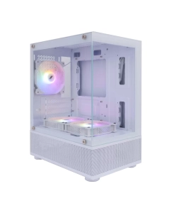 Купить Корпус компьютерный 1STPLAYER MIKU Mi2-A White в E-mobi