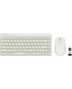Купить Игровой комплект клавиатура и мышь A4TECH (FG2200 AIR2 BEIGE)  в E-mobi