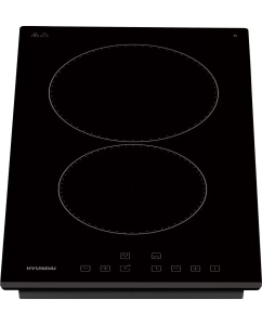 Купить Встраиваемая варочная панель электрическая HYUNDAI HHE 3251 BG черный  в E-mobi