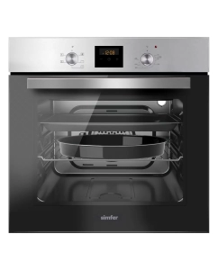 Купить Встраиваемый электрический духовой шкаф Simfer B6EM56016 Silver в E-mobi