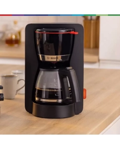 Купить Кофеварка капельного типа Bosch TKA4M233 черный  в E-mobi