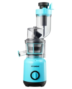 Купить Соковыжималка шнековая HYUNDAI HY-JS6534 300 Вт синий в E-mobi