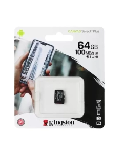 Купить Карта памяти Kingston Micro SDXC 64Гб SDCS2/64GBSP (1380025) в E-mobi