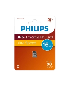 Купить Карта памяти Philips Micro SD 16 Гб FM (FM16MD55B/97) в E-mobi