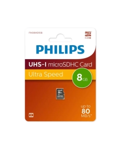 Купить Карта памяти Philips Micro SD 8 Гб FM (FM08MD55B/97) в E-mobi