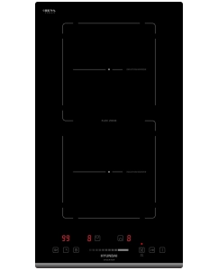 Купить Встраиваемая варочная панель индукционная HYUNDAI HHI 3755 BG черный в E-mobi
