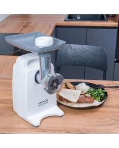 Купить Электромясорубка Аксион М321.03 230 Вт белый  в E-mobi