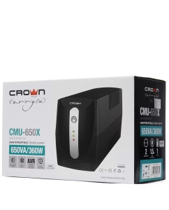 Купить Источник бесперебойного питания Crown CMU-650X  в E-mobi