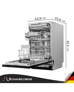 Купить Встраиваемая посудомоечная машина Schaub Lorenz SLG VI4610  в E-mobi
