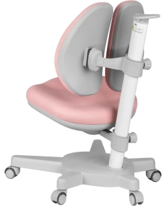 Купить Кресло детское Cactus CS-CHR-3604PK, на колесиках, ткань, розовый  в E-mobi