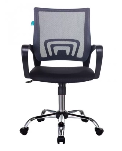 Купить Бюрократ Кресло офисное Бюрократ CH-695N/SL/DG/TW-11 черный с серым  в E-mobi