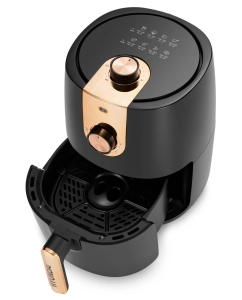 Купить Аэрогриль HYUNDAI HYF-2057 черный, золотистый  в E-mobi