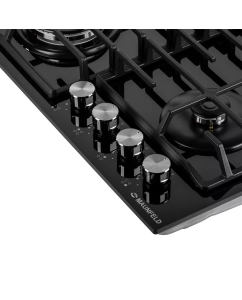 Купить Встраиваемая варочная панель газовая MAUNFELD EGHG.64.6CB/G черный  в E-mobi