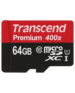 Купить Карта памяти Transcend Micro SDXC Premium TS64GUSDU1 64GB  в E-mobi