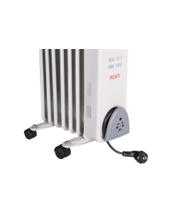 Купить Масляный радиатор Ресанта ОМ-7Н, с терморегулятором, 1500Вт, 7 секций, 3 режима, белый  в E-mobi