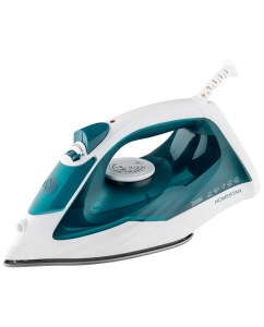 Купить Утюг HomeStar HS-4008 белый, бирюзовый, синий  в E-mobi