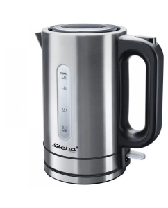 Купить Чайник электрический Steba WK 20 INOX 1.7 л серебристый в E-mobi