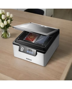 Купить Вакуумный упаковщик Kitfort КТ-1538 серебристый; черный  в E-mobi