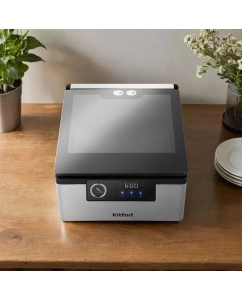Купить Вакуумный упаковщик Kitfort КТ-1538 серебристый; черный  в E-mobi