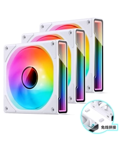 Купить Комплект вентиляторов Jonsbo ZK-120W (3 in 1)  в E-mobi