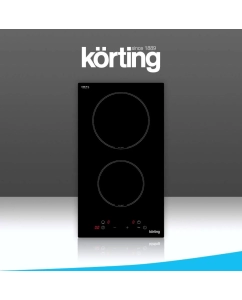 Купить Встраиваемая варочная панель электрическая Korting HK 32001 B черный в E-mobi