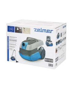 Купить Пылесос Zelmer ZVC9130M AquaLeon голубой, серый  в E-mobi