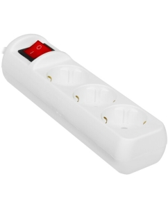 Купить Удлинитель ЭРА U-3es-5m-3x1 белый в E-mobi