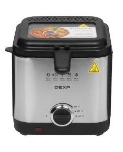 Купить Фритюрница DEXP DF-900 серебристый  в E-mobi