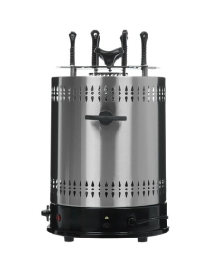 Купить Электрошашлычница DEXP KBM-1400 серебристый  в E-mobi