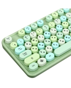 Купить Клавиатура+мышь беспроводная   DEXP Green Candy зеленый  в E-mobi