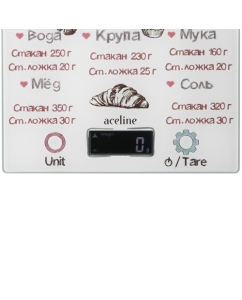 Купить Кухонные весы Aceline GM-20W белый  в E-mobi