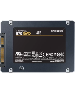 Купить SSD накопитель Samsung 870 QVO 2.5" 4 ТБ (MZ-77Q4T0BW)  в E-mobi