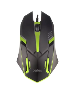 Купить Проводная игровая мышь Perfeo Graf черный (PF_A4798) в E-mobi