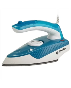 Купить Утюг Delta DL-430Т белый, синий в E-mobi