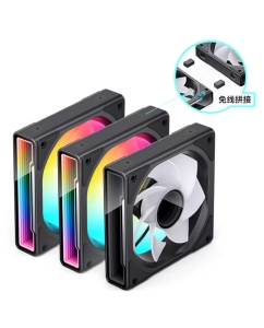 Купить Корпусной вентилятор JONSBO ZK-120BR (3 in 1) в E-mobi