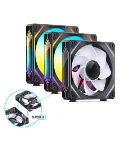 Купить Комплект вентиляторов Jonsbo ZL-120BR (3 in 1) REVERSE в E-mobi