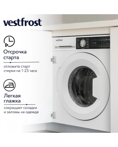 Купить Встраиваемая стиральная машина Vestfrost VF714BI03W  в E-mobi