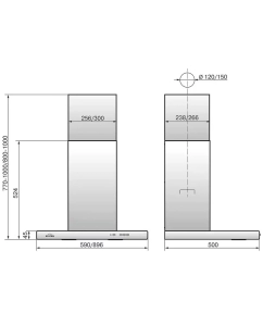 Купить Вытяжка настенная ELIKOR 90Н-650-К3Д серебристый  в E-mobi
