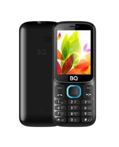 Купить Мобильный телефон BQ 2440 Step L+ Black/Blue  в E-mobi