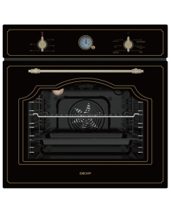 Купить Электрический духовой шкаф DEXP Rustic 01 черный в E-mobi