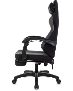 Купить Игровое кресло ZOMBIE Weaver черно-серое, ткань  в E-mobi