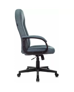 Купить Кресло руководителя Бюрократ T-898AXSN темно-синий 38-416 крестовина пластик  в E-mobi