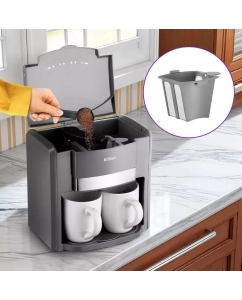 Купить Кофеварка капельного типа Kitfort КТ-7302 серая  в E-mobi